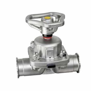 Manual diaphragm valve