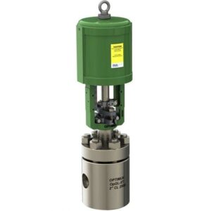 OpGL-XT™ Fabricated Angle Body Control Valve