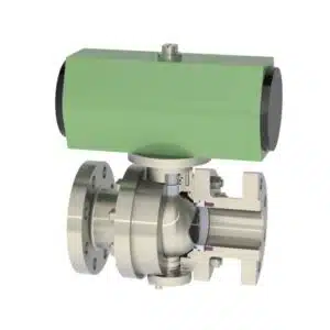 trunnion mounted v-notch ball valve - alldismo co.,ltd.