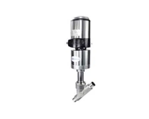 pneumatic angle seat valves with positioner - alldismo co.,ltd.