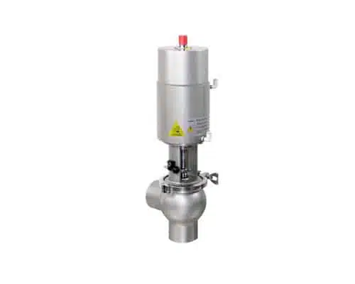 pneumatic reversing globe valve with valve position regulator - alldismo co.,ltd.