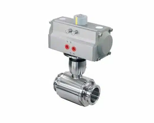 horizontal pneumatic straight ball valve - alldismo co.,ltd.