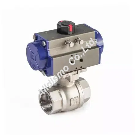 flowx - pneumatic 2-piece thread ball valve - alldismo co.,ltd.