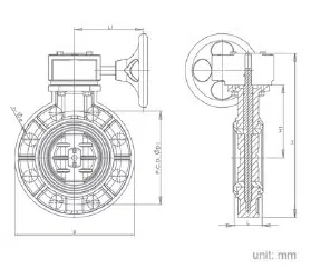 gear-operated upvc plastic butterfly valve - alldismo co.,ltd.