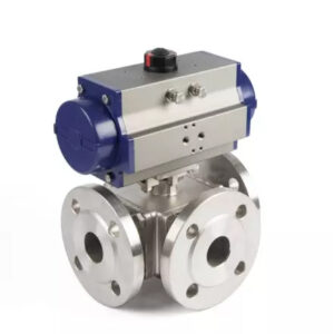 flowx pneumatic 3way flanged ball valve 1 alldismo coltd alldismo coltd