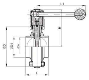 hygienic butterfly valve 3a 4 alldismo coltd alldismo coltd