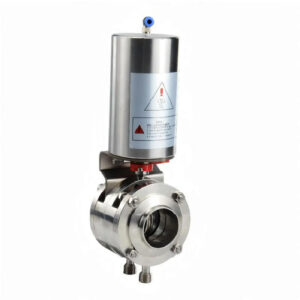 Sanitary Pneumatic Leakage Butterfly Valve
