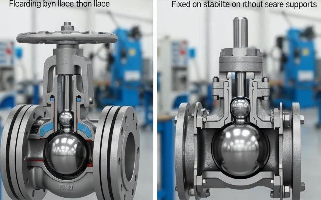 What Is the Critical Difference Between Floating Ball Valve and Trunnion Valve?