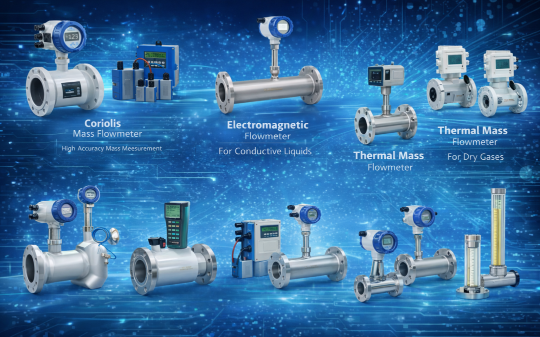 Selecting the appropriate flowmeter for the production process.
